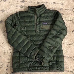 Patagonia down T snap pullover